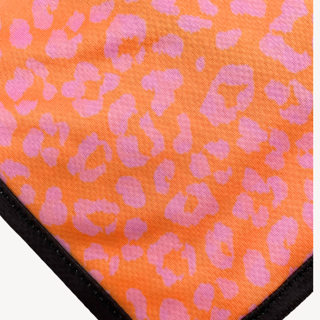 Panthère - Orange/Rose - Bandana