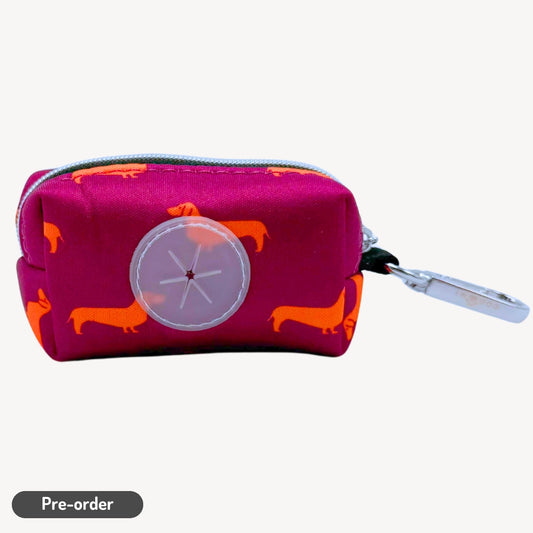 Teckels - Porte-sac à crottes