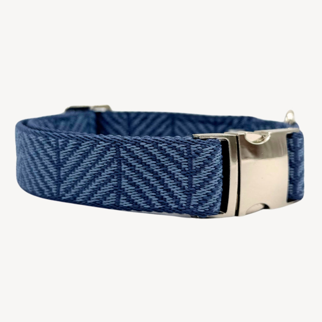 Denim - Bleu - Collier pour chien