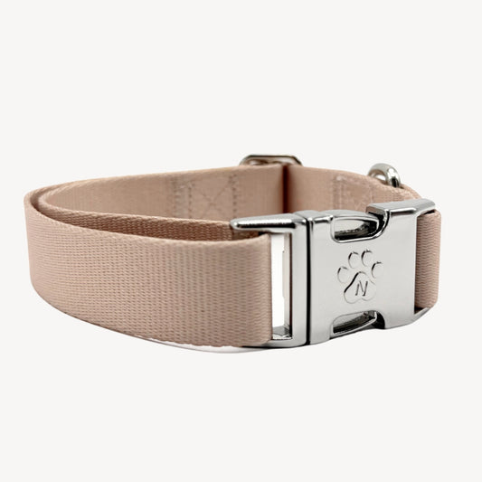 Solid - Beige - Collier pour chien