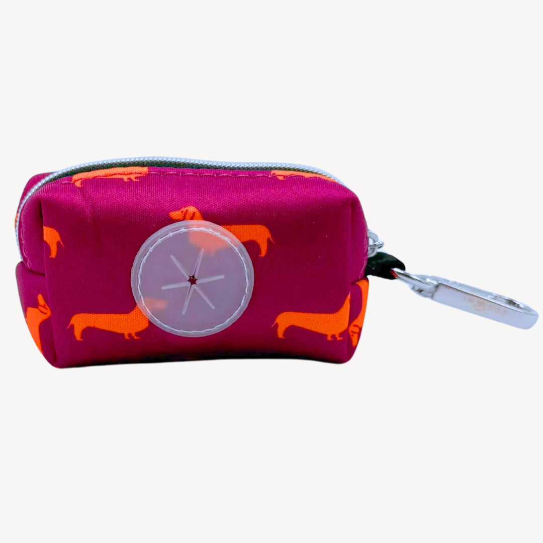 Teckels - Porte-sac à crottes