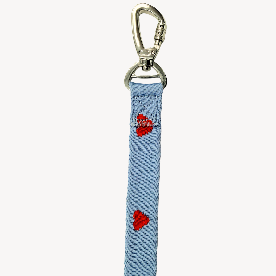 Denim Hearts - Hondenriem