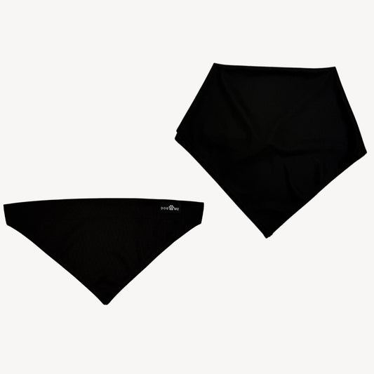 Solid - Noir - Matching Bandanas Set